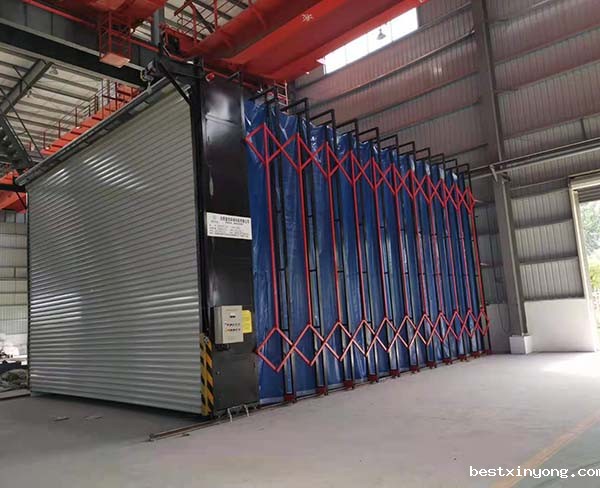 伸缩式移动喷漆房 (7)